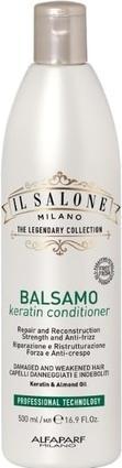 Produktbild Alfaparf Il Salone Milano Keratin Conditioner 500ml - Conditioner für geschädigtes und geschwächtes Haar (500 ml)