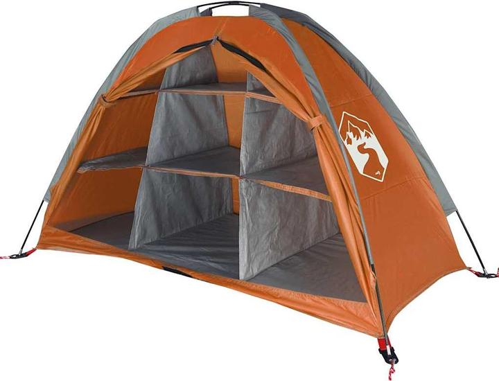Image du produit VidaXL Tente de stockage 9 compartiments & orange 185T Taft (0.90 kg)