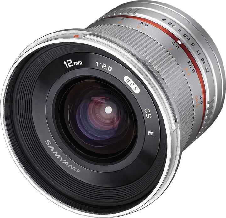 Actual product image Samyang 12mm f/2 NCS CS Sony E (Sony E, APS-C / DX)