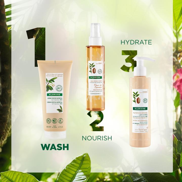 Image du produit Klorane Crème de douche à la fleur de Cupuaçu (200 ml)