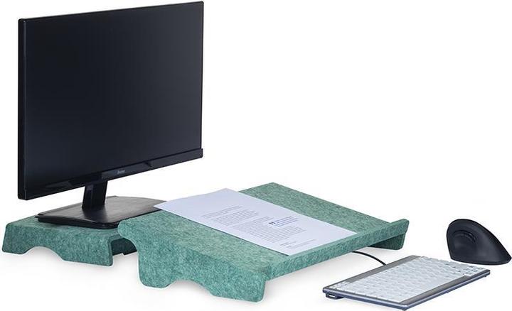 Produktbild Bakker Elkhuizen Monitorständer Q-Riser 50 Circular (Tisch, 30")
