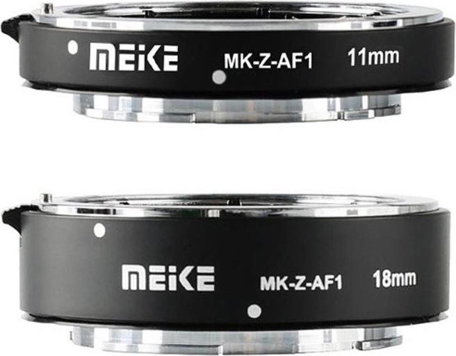 Actual product image Meike Extension ring set 11/18mm MK-Z AF1 Nikon Z