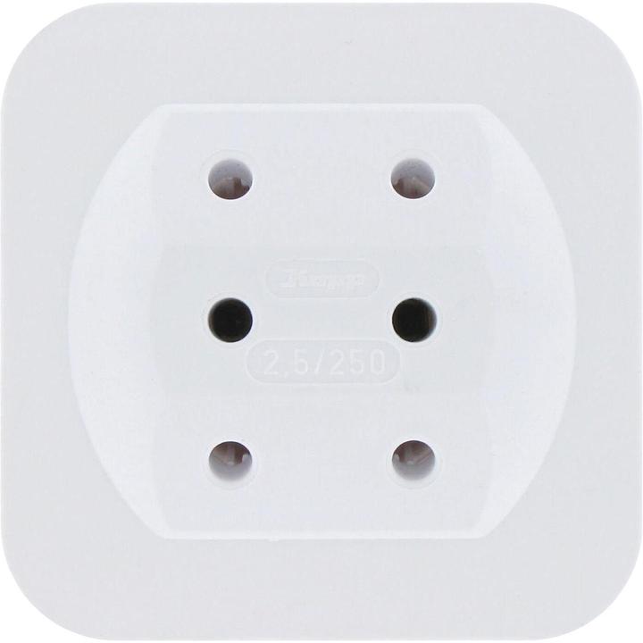 Image du produit Kopp 174902005 Type C (prise européenne) Blanc Adaptateur de prise secteur