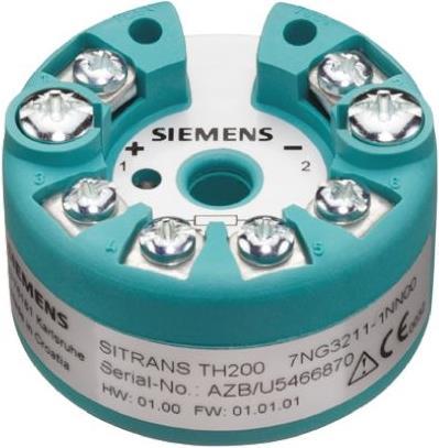 Siemens Trasmettitore di testa f. PT100 e TC, 4-20 mA