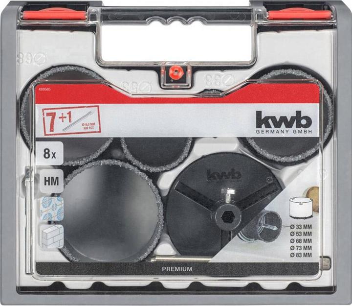 Actual product image kwb TilerSet HM sprinkled (33 mm, 83 mm, 68 mm, 73 mm)