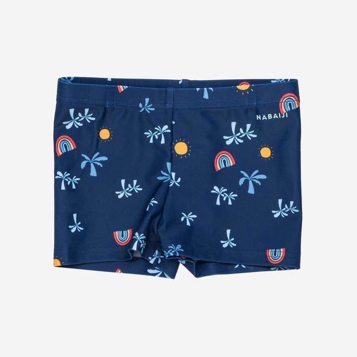 Image du produit Nabaiji Boxer de bain Bébé / Enfant - Titou Palm bleu marine (74, 75 C)