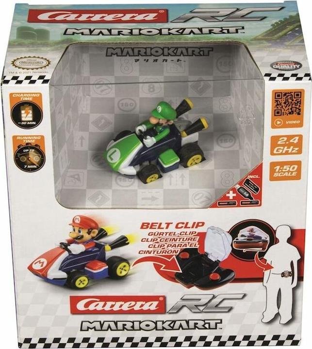 Produktbild Carrera Nintendo Luigi Mini RC