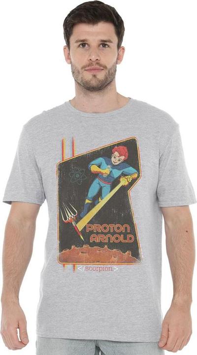 Actual product image Scorpion Mens Proton Arnold Poster T-Shirt (3XL)