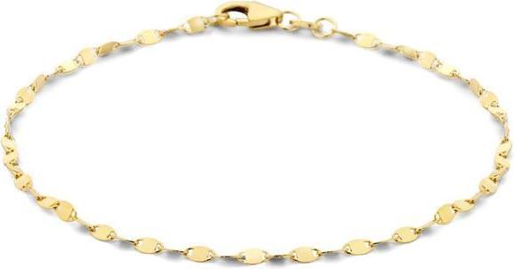 Actual product image Marie Celeste armband 2 mm 18 cm - Goud (18 cm, Yellow gold)
