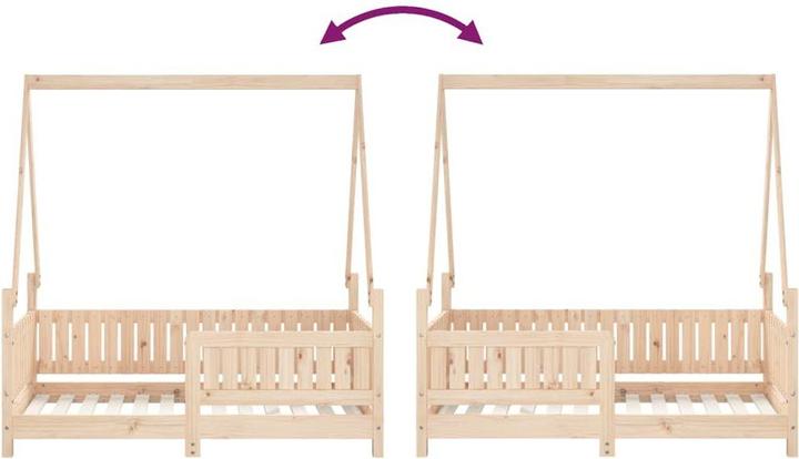 Actual product image VidaXL Cot (70 x 140 cm)