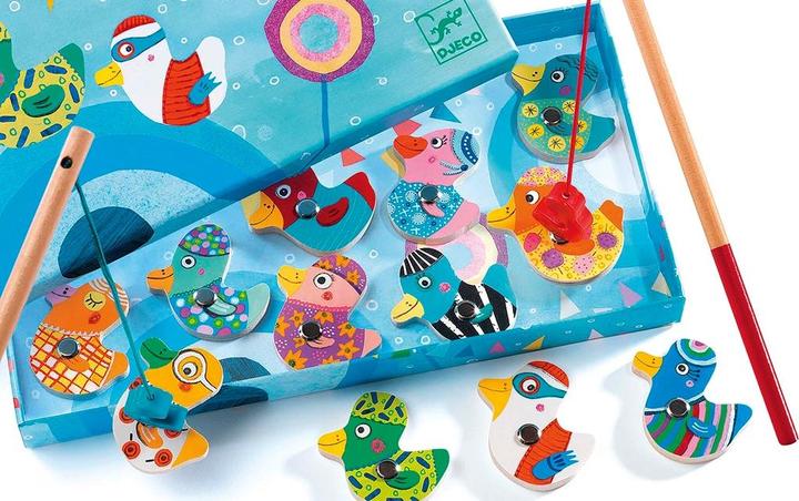 Image du produit Djeco Jeu magnétique Fishing Duck (Multilingue)
