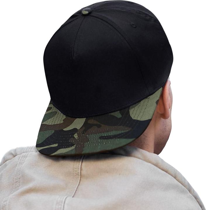 Image du produit Beechfield Camouflage Casquette de baseball rétro avec motif camouflage (Taille unique)