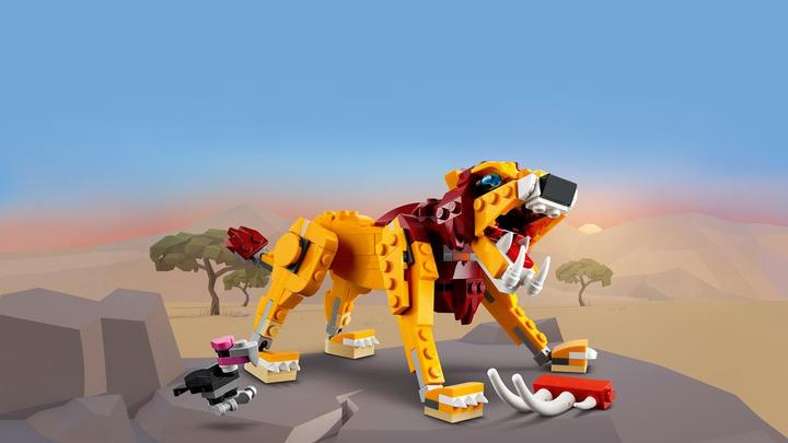 Actual product image LEGO Wild Lion (31112, LEGO Creator 3-in-1)