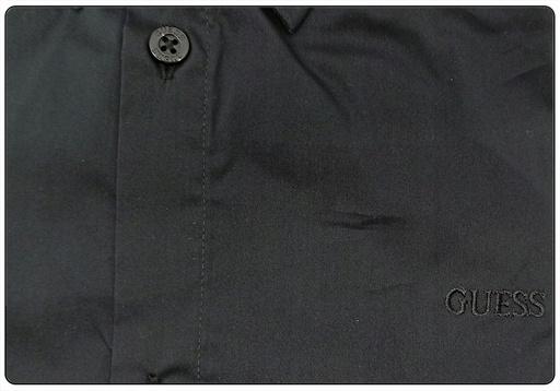 Produktbild Guess Herren Hemd Ls Sunset Shirt Schwarz M1yh20w7zk1 Jblk M (M)
