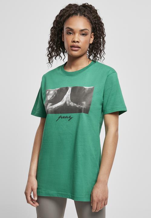 Actual product image Mister Tee Ladies Pray Tee (XS)