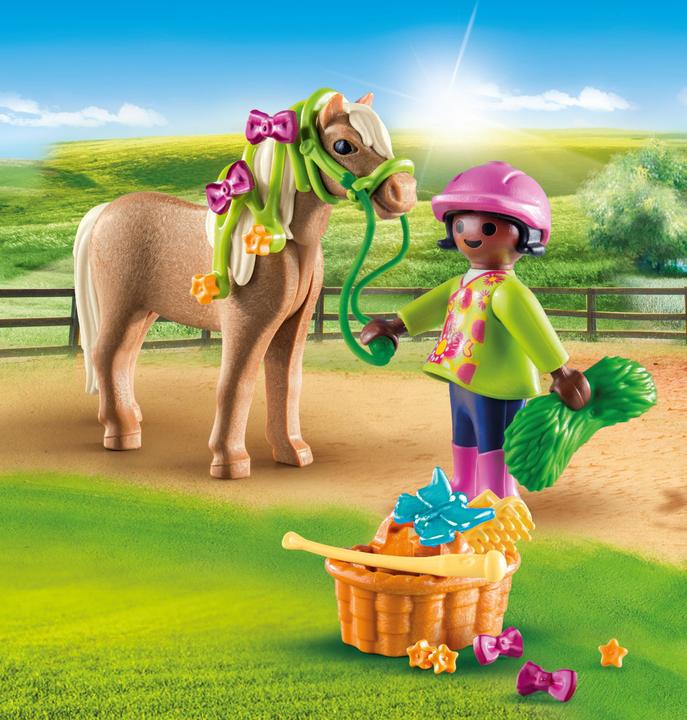 Produktbild Playmobil Mädchen mit Pony (70060, Playmobil Special Plus)