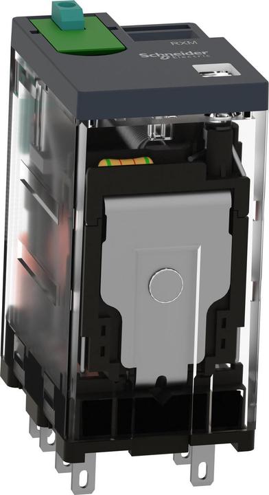 Actual product image Schneider Electric 8 pin relay 120 Vac coil DPDT,12 A w/led