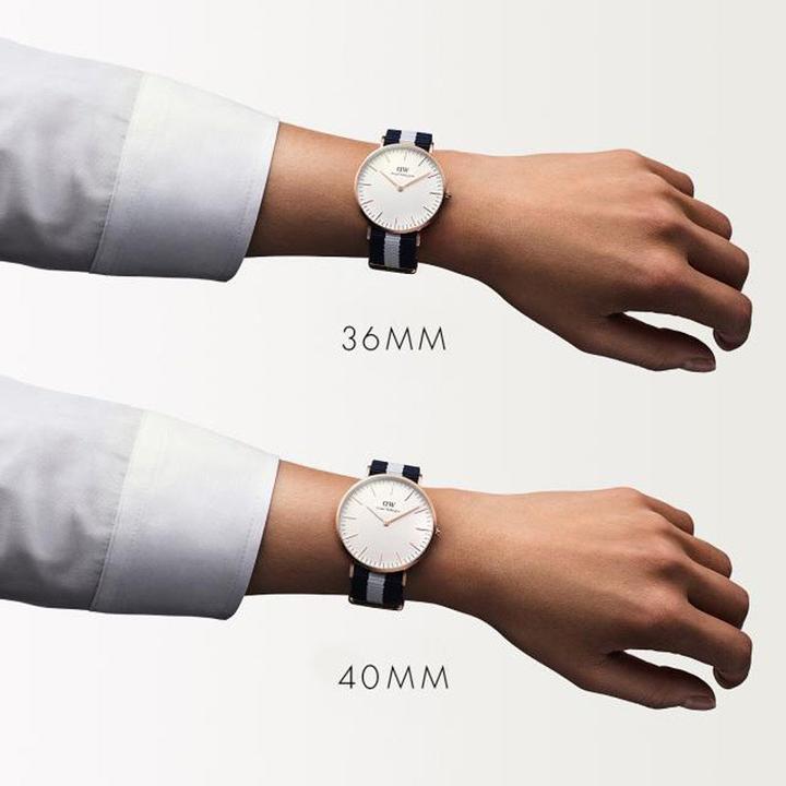 Immagine prodotto Daniel Wellington Oxford (20 mm, Tessile (Natoband))