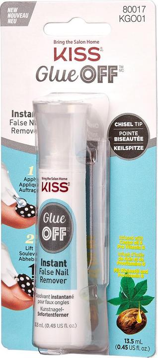 Produktbild KISS Glue Off - Instant False Nail Remover (Nagellackentferner, Transparent)