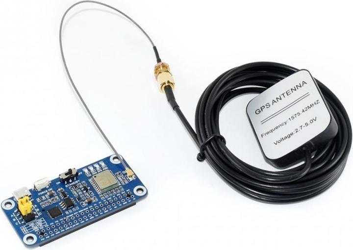 Actual product image WaveShare L76X Multi-GNSS / GPS / BDS / QZSS HAT for Raspberry Pi