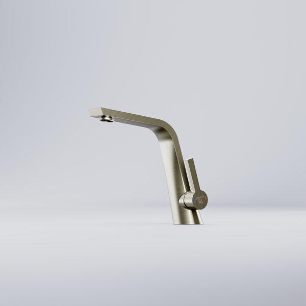 Actual product image Steinberg 260 series basin mixer, without pop-up waste, 158mm projection, 26010101