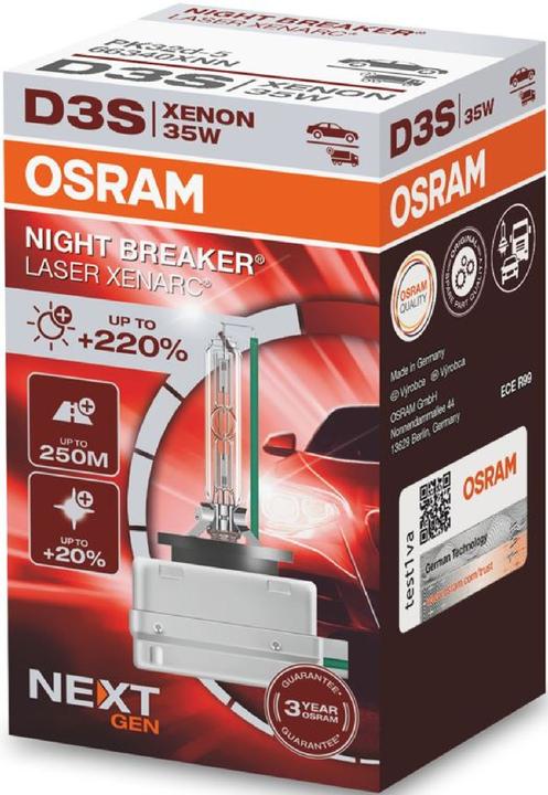 Immagine prodotto Osram Xenarc Night Breaker Laser (Next Gen) D3S (D3S)