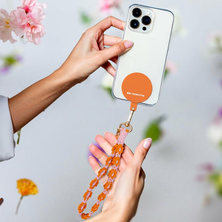 Immagine prodotto Caseme Bracciale Coco per smartphone con fiori (Poliestere, Poliuretani termoplastici (TPU), Cotone)