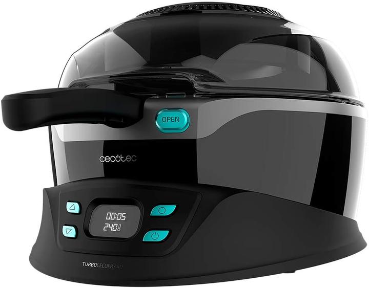 Produktbild Cecotec Heissluftfritteuse Turbo Cecofry 4D Healthy 1350 W Blau Schwarz 3 L (EU-Stecker)