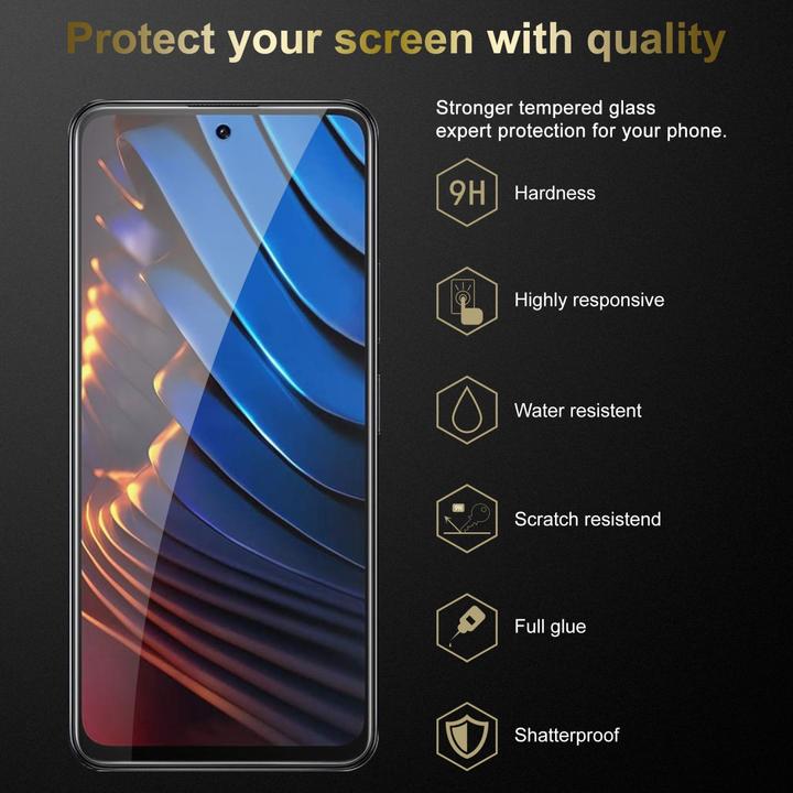 Produktbild Cadorabo Displayschutzglas für Xiaomi POCO X3 GT (3 Stück, Xiaomi Poco X3 GT)