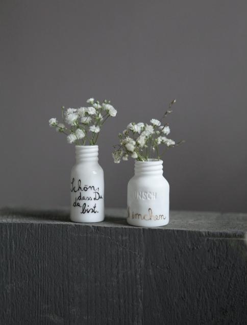 Actual product image Good Old Friends Mini vase "Glück" from