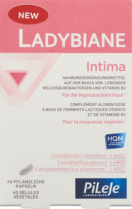 Actual product image Ladybiane Intima Caps 40 Caps (40 Piece, Capsules, 35 g)