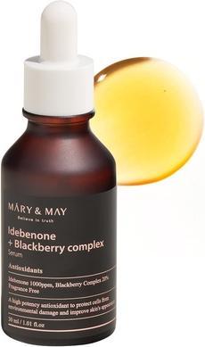 Actual product image Mary&May Idebenone +ackberry Complex Serum Smoothing Face Serum 30Ml (30 ml)
