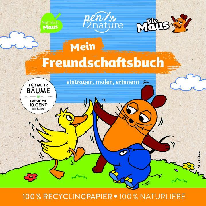 Produktbild Die Maus Mein Freundschaftsbuch (Deutsch, pen2nature, 2024)
