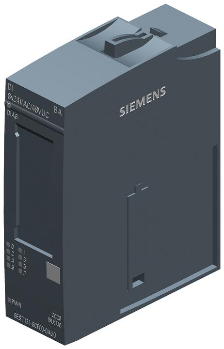 Produktbild Siemens ET 200SP, DI6ES7131-6CF00-0AU08x 24VAC..48VUC BA, VPE 1