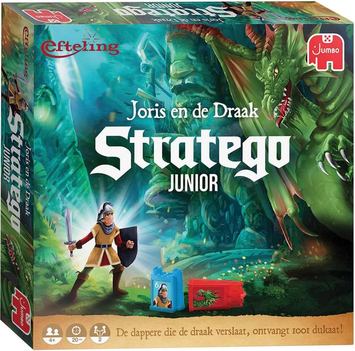 Image du produit Jumbo Stratego Junior Joris et le dragon (Allemand, Anglais, Français, Néerlandais)