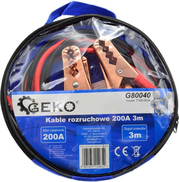 Actual product image GEKO Starter cable 200A 3m (200 A)
