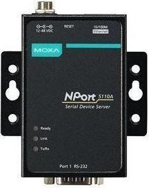 Image du produit Moxa NPORT 5130A-T - Serveur de périphériques RS-422485 à 1 port, température de fonctionnement de -40 à