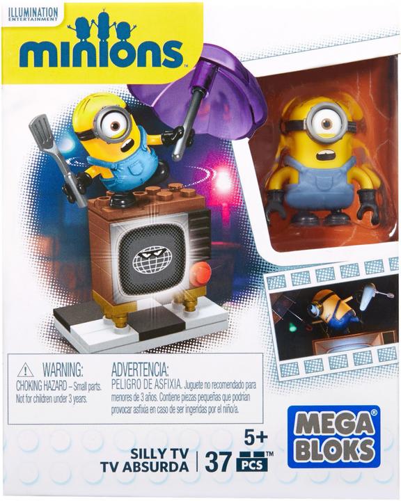 Actual product image Mega Bloks Despicable Me - Minions Movie Fun Packs - TV Set