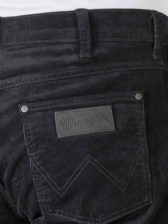 Actual product image Wrangler Greensboro (New Arizona) Cord Pant Straight Fit Bla (W31/L32)