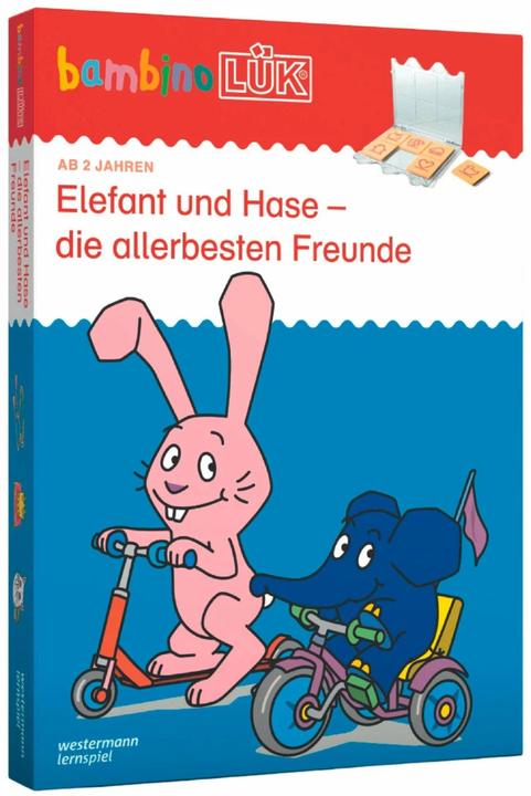 Produktbild bambinoLÜK-Set. Elefant und Hase - die allerbesten Freunde (Deutsch)