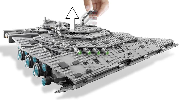 Produktbild LEGO First Order Star Destroyer (75190, LEGO Star Wars)