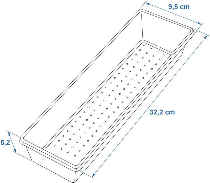 Immagine prodotto ProPlus Vassoio portaposate 33,2 x 9,5 x 5,2 cm