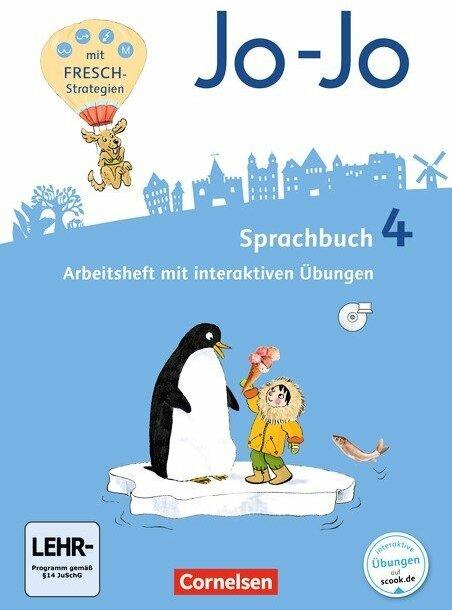 Produktbild Jo-Jo Sprachbuch 4. Schuljahr. Allgemeine Ausgabe - Neubearbeitung 2016. Arbeitsheft (Deutsch, Henriette Naumann-Harms, Rita Stanzel, Frido Brunold, 2018)