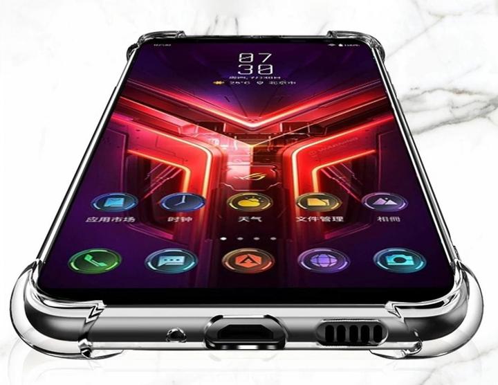 Immagine prodotto Screenguard Asus ROG Phone 3 Cover Crystal Soft Airbag Bumper (Asus ROG Phone)