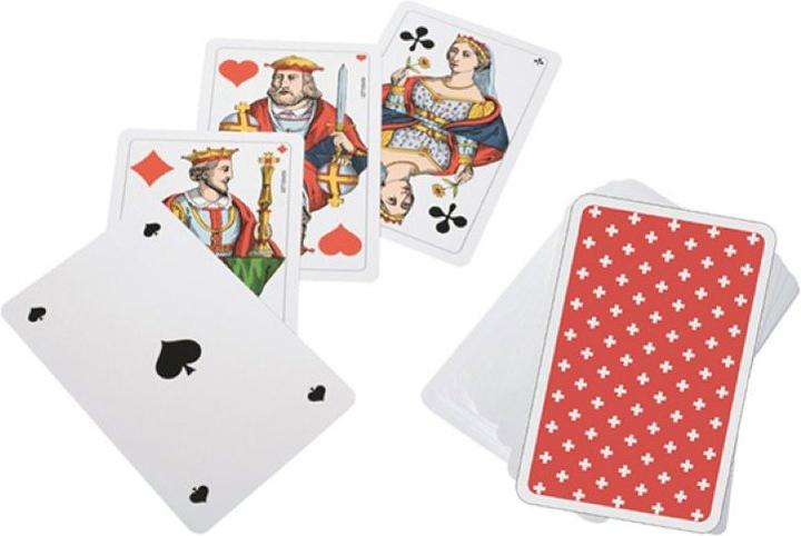 Actual product image Swisscard Swiss Cross Jass Cards (German, English, Italian, French)