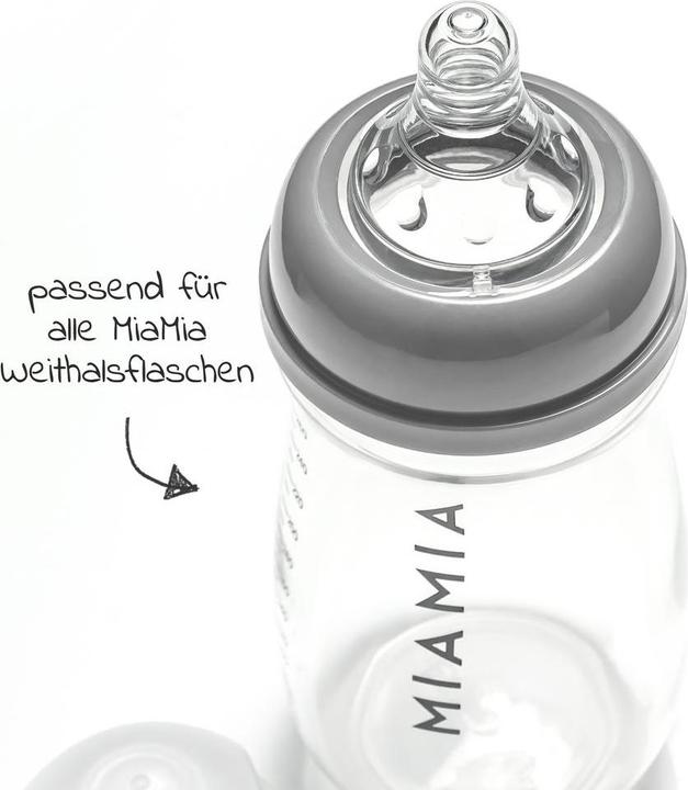 Produktbild MiaMia Trinksauger Silikon-Trinksauger 2er Pack