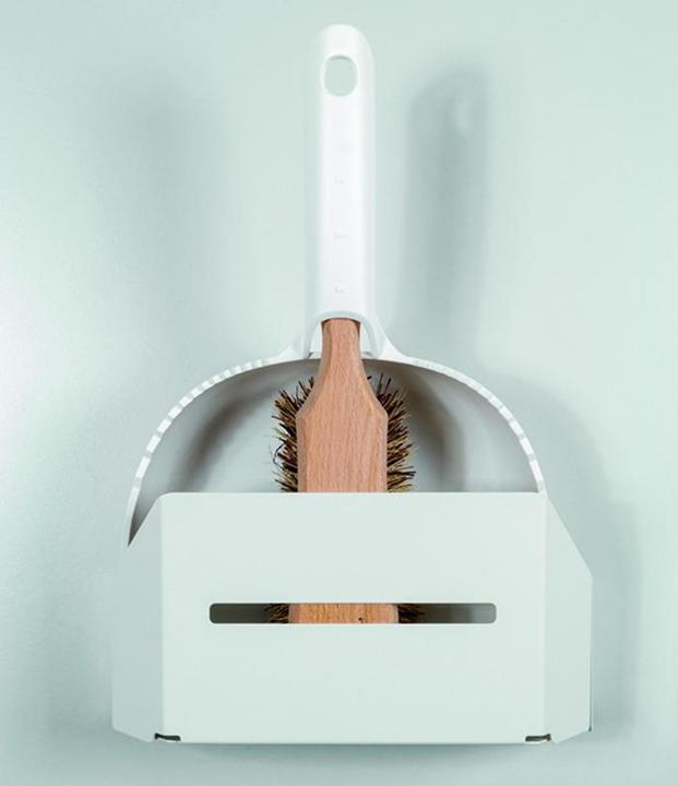 Actual product image Peka Metall Broom and dustpan holder