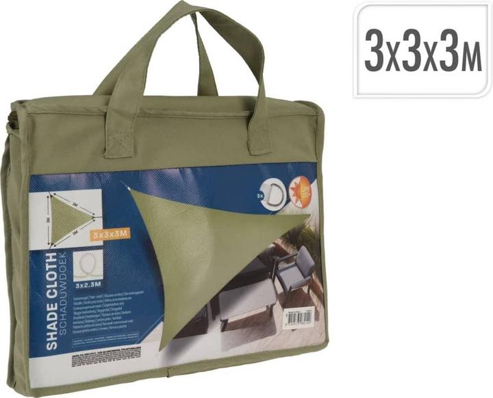 Immagine prodotto ProGarden Sonnensegel 3x3x3 m Dreieckig (300 x 300 x 300 cm)