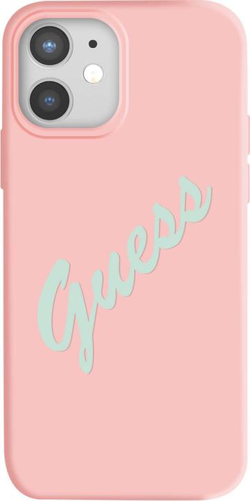Actual product image Guess Hard Cover Silicone Vintage (Apple iPhone 12)