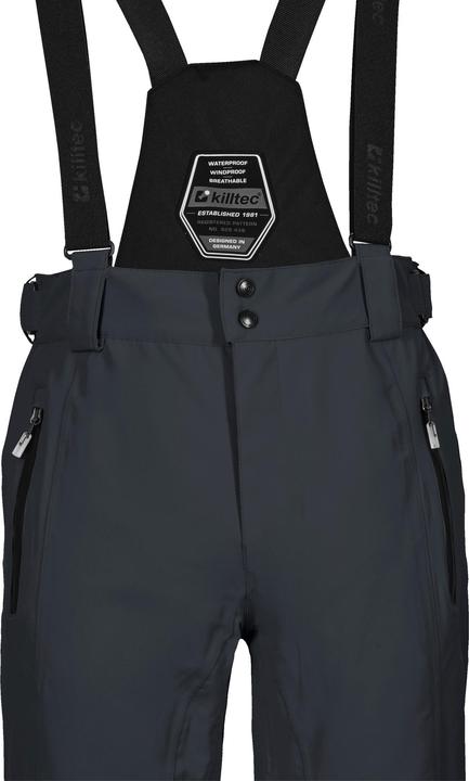 Image du produit Killtec Pantalon de ski Enosh pour homme, Noir, S (S)